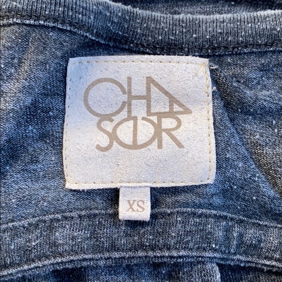 Chaser Brand Super Soft T-shirt w back cutout - Picture 2 of 5